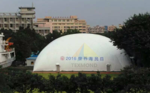 广东交通职业技术学院花都校区空气支承膜结构工程