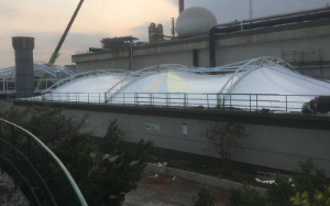 广东理文造纸厂污水池项目