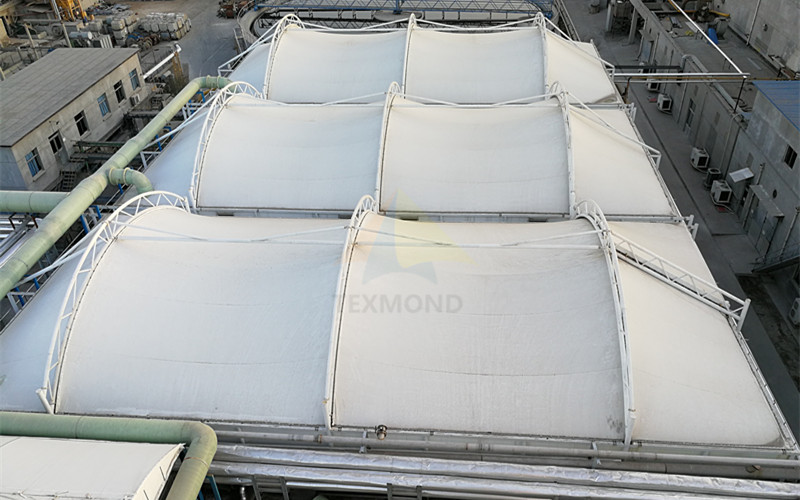 山东大王金岭集团污水池项目