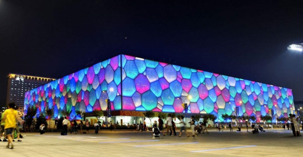 China ETFE膜结构——自带流量的广告建筑 supplier ETFE膜结构——自带流量的广告建筑