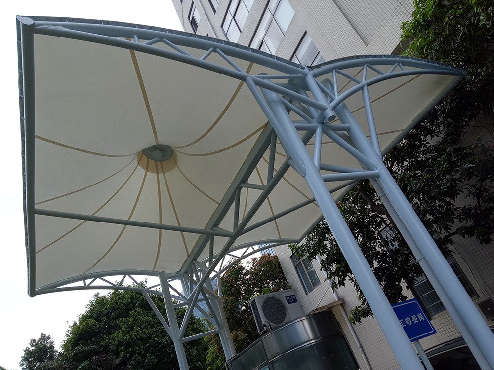 广东软件园出入口膜结构工程