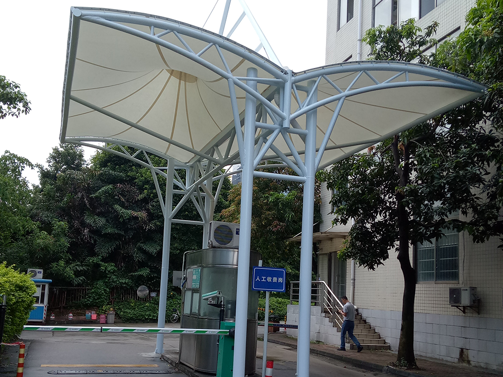 广东软件园出入口膜结构工程